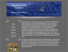 Tablet Screenshot of doggonegeese.com